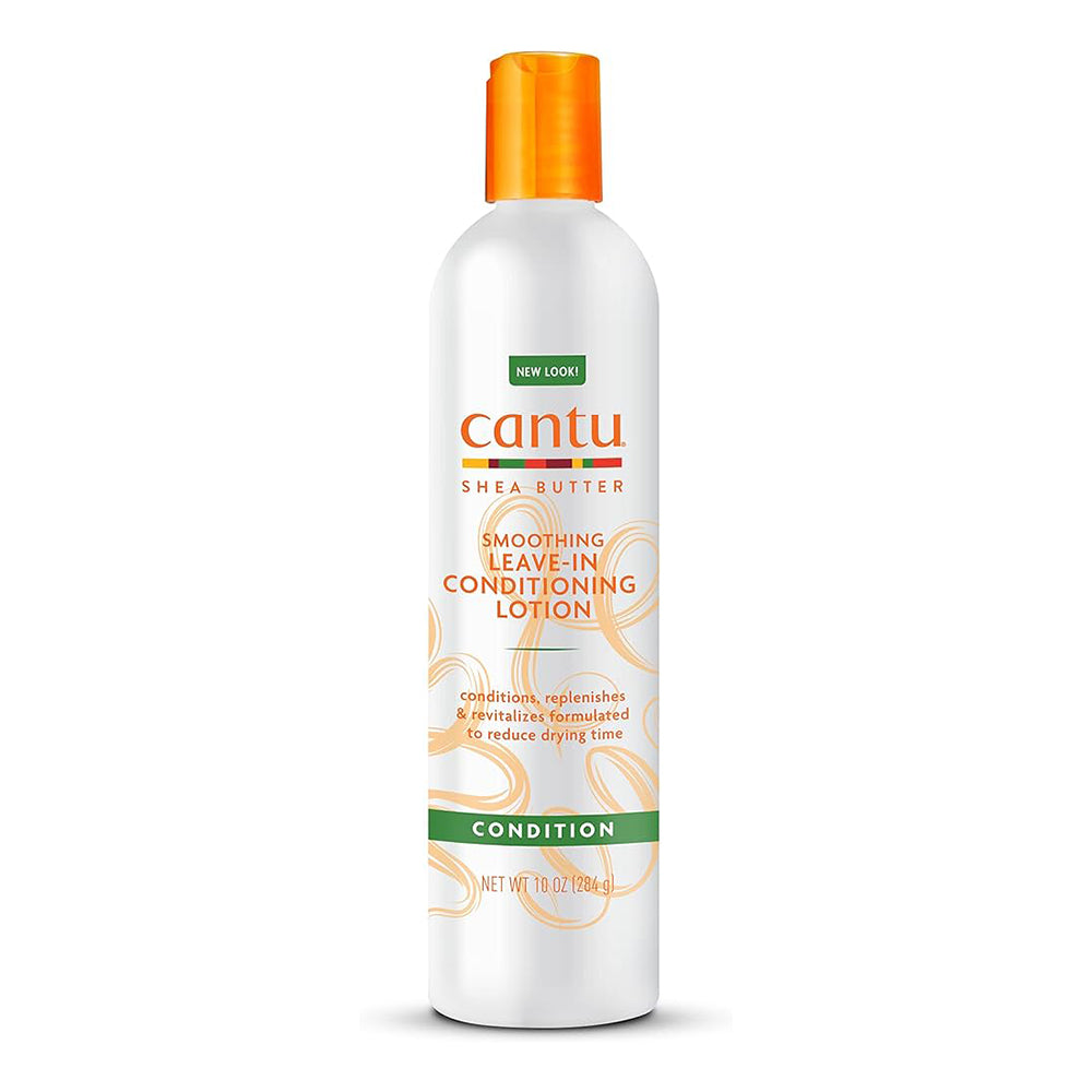 Cantu Smoothing Leave-In Conditioning Lotion 10 oz / 284 gm - For Frizz-Free & Detangled Hair