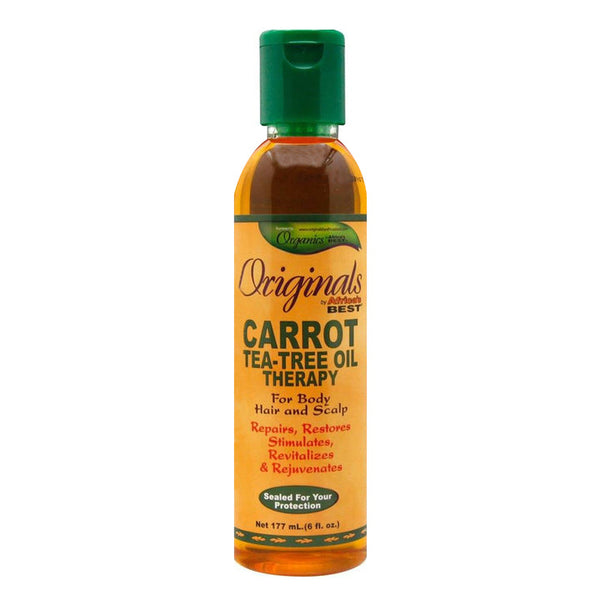 Africa's Best Organics Carrot Tea-Tree Oil Therapy 6 oz
