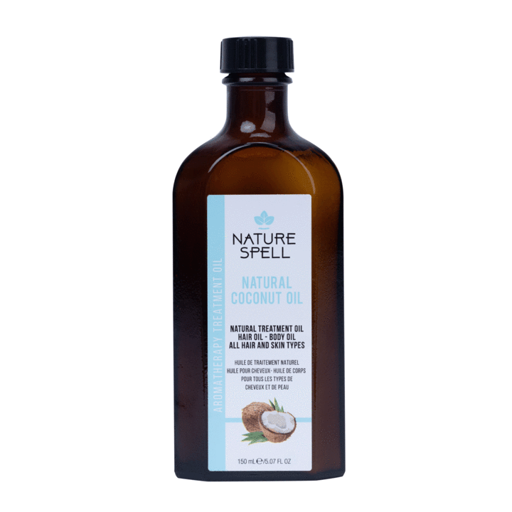 Nature Spell Coconut Treatment Oil Nourishing & Hydrating for Hair & Skin 150ml/5.07 oz