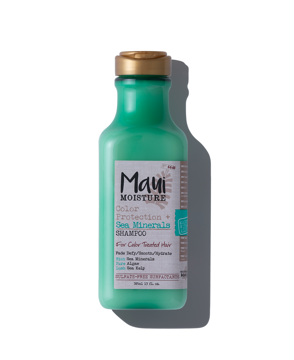 Maui Moisture Color Protection + Sea Minerals Shampoo for Colour-Treated Hair 385ml