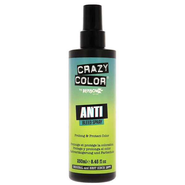 Crazy Color Anti-Bleed Spray Locks in Vibrant Hair Colour for Coloured Hair 250 ml / 8.45 oz