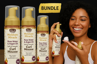 African Pride Moisture Miracle Curl Mousse 251 ml  ( 3 Pc Set )