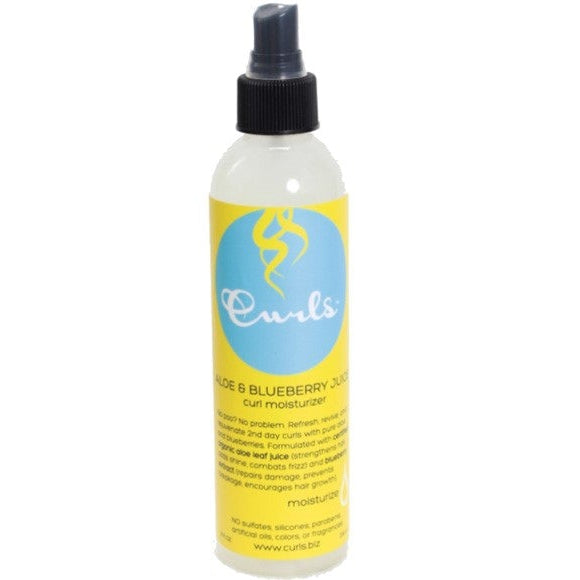 Curls Aloe And Blueberry Juice Curl Moisturizer Hydrating & Defining for Curly Hair 236ml / 7.98 oz