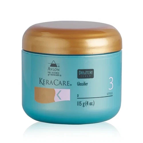 Keracare Dry & Itchy Scalp Glossifer 4 oz / 118 ml - Soothes & Moisturizes Dry, Itchy Scalps