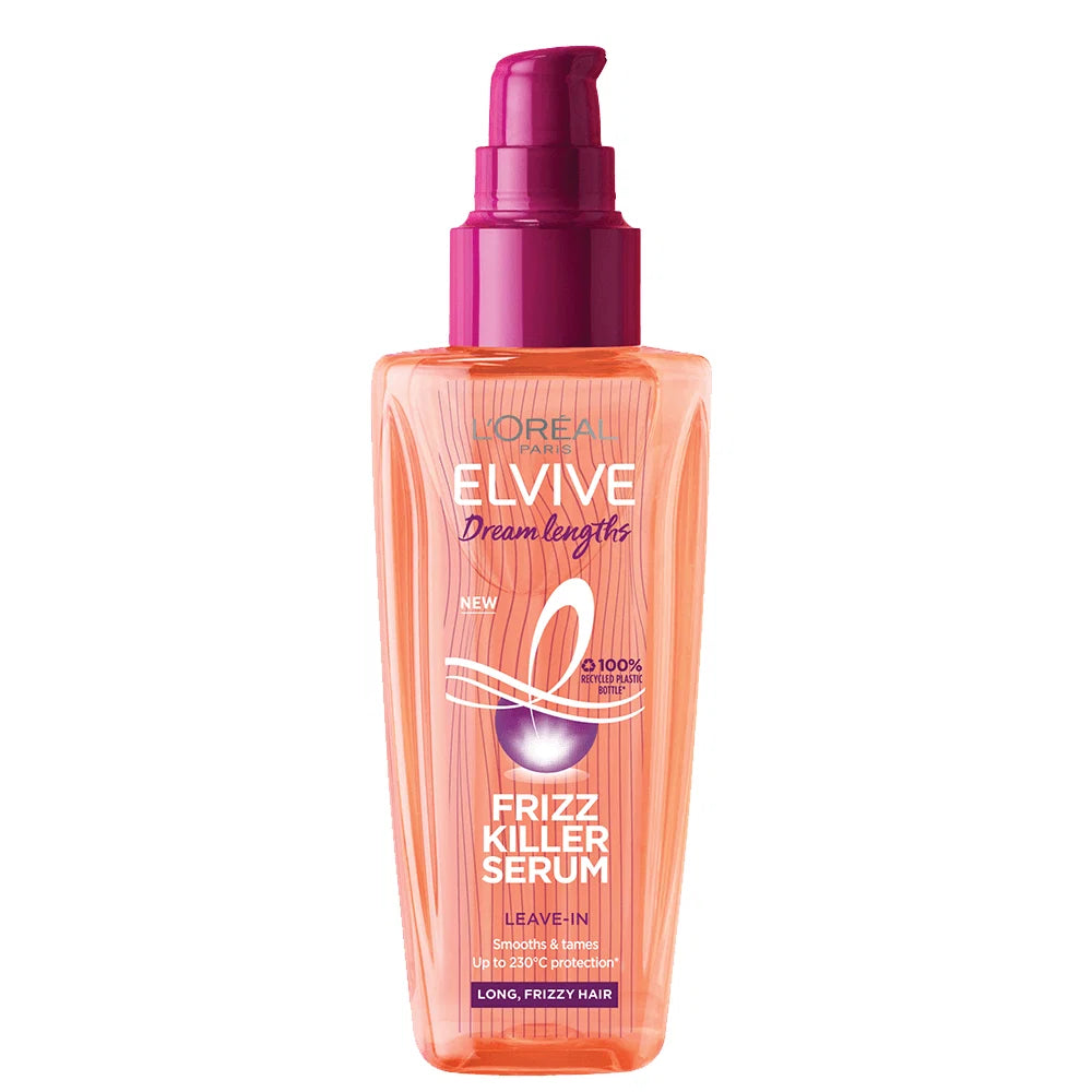 L'Oréal Elvive Dream Lengths Frizz Killer Serum for Long, Frizzy Hair 100 ml/3.38 oz