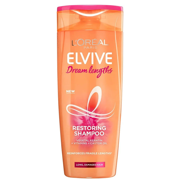 L'Oréal Elvive Dream Lengths Shampoo for Soft, Detangled Long Hair 400 ml/13.53 oz
