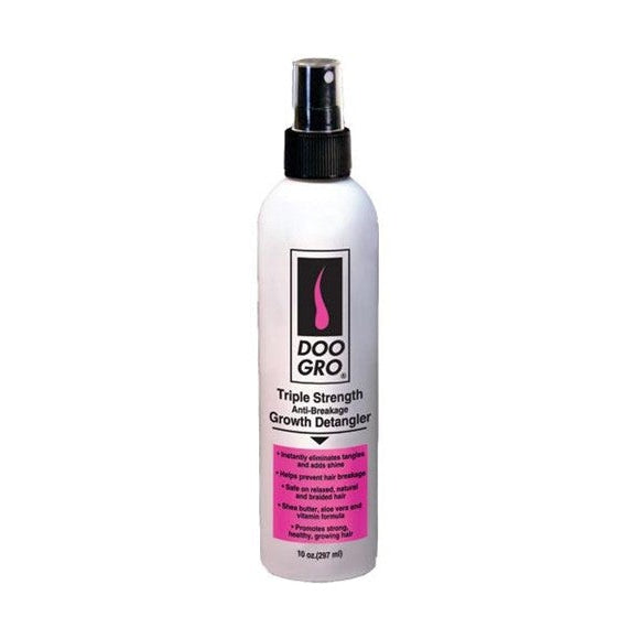 Doo Gro Triple Strength Growth Detangler for Stronger, Longer Hair & Easy Detangling 300ml/10.14 oz