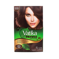 Vatika Henna Hair Colour for Natural-Looking Colour & Conditioning for All Hair Types 60g/2.12 oz