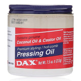 Dax Pressing Oil for Sleek, Straight Styles with Heat Protection & Shine