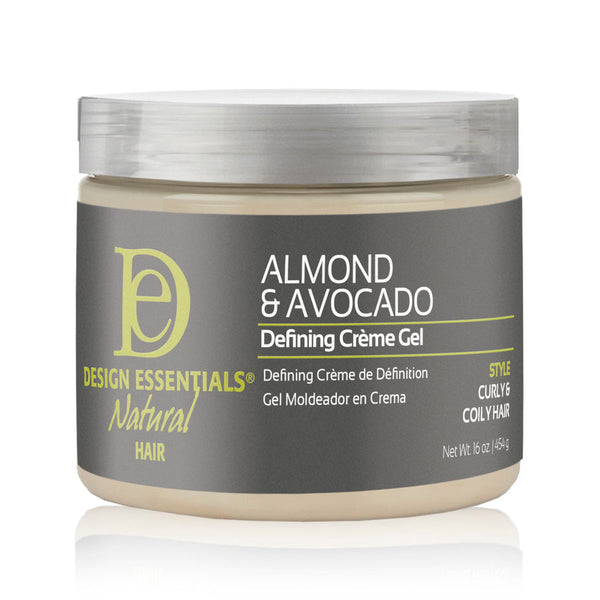 Design Essentials Almond & Avocado Curl Defining Creme Gel 16oz