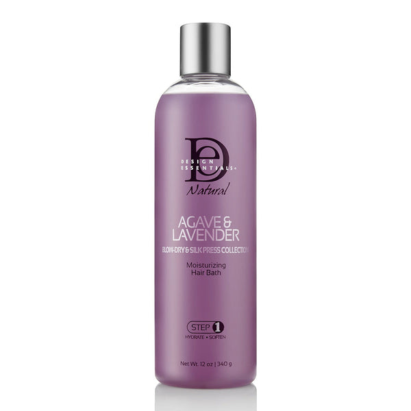 Design Essentials Natural Agave And Lavender Step 1 Moisturizing Hair Bath 340ml
