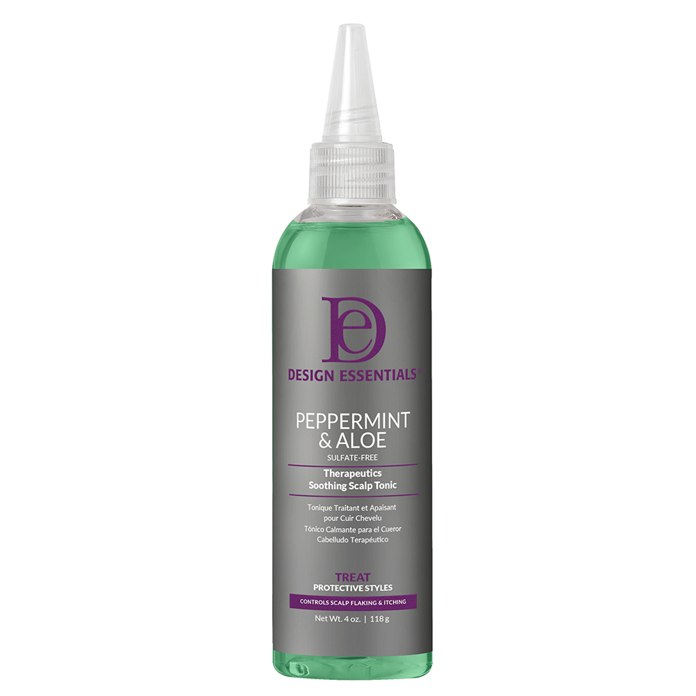 Design Essentials Peppermint & Aloe Soothing Scalp Tonic 4oz