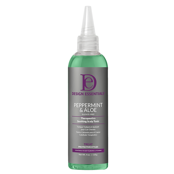Design Essentials Peppermint & Aloe Soothing Scalp Tonic 4oz