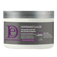 Design Essentials Peppermint & Aloe Therapeutics Anti-Itch Hair & Scalp Treatment 5oz