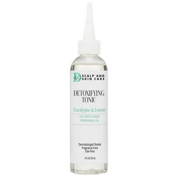 Design Essentials Scalp & Skin Care Eucalyptus & Lemon Detoxifying Tonic 4oz