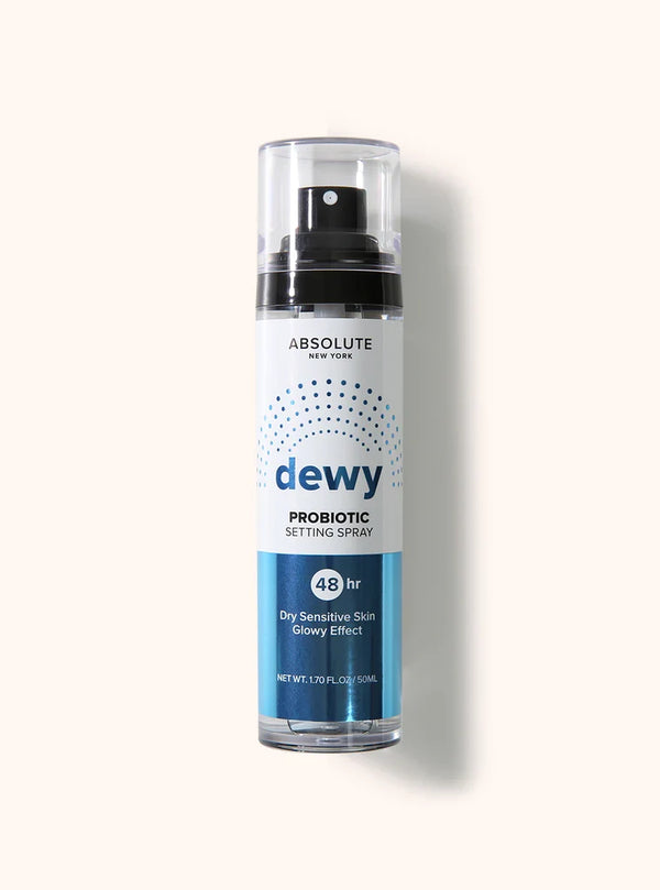 Absolute New York Dewy Probiotic Setting Spray Hydrating & Skin-Balancing for All Skin Types 100ml