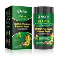 Dexe Keratin Ginseng Collagen Repair Hair Mask 1000ml
