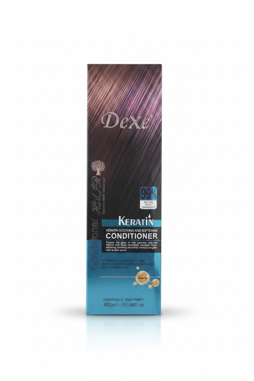 Dexe Keratin Soothing and Softening Conditioner 900ml