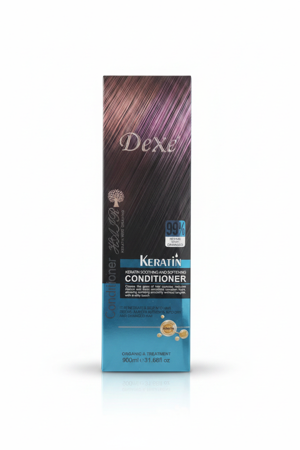 Dexe Keratin Soothing and Softening Conditioner 900ml