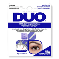 Duo Brush On Striplash Adhesive - Waterproof & Quick-Dry for Secure, Flawless Lashes