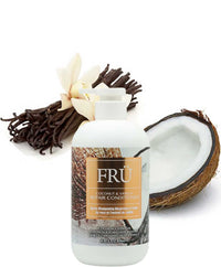 FRU Coconut & Vanilla Repairing & Hydrating Conditioner for Dry, Damaged Hair 300ml/10.14 oz