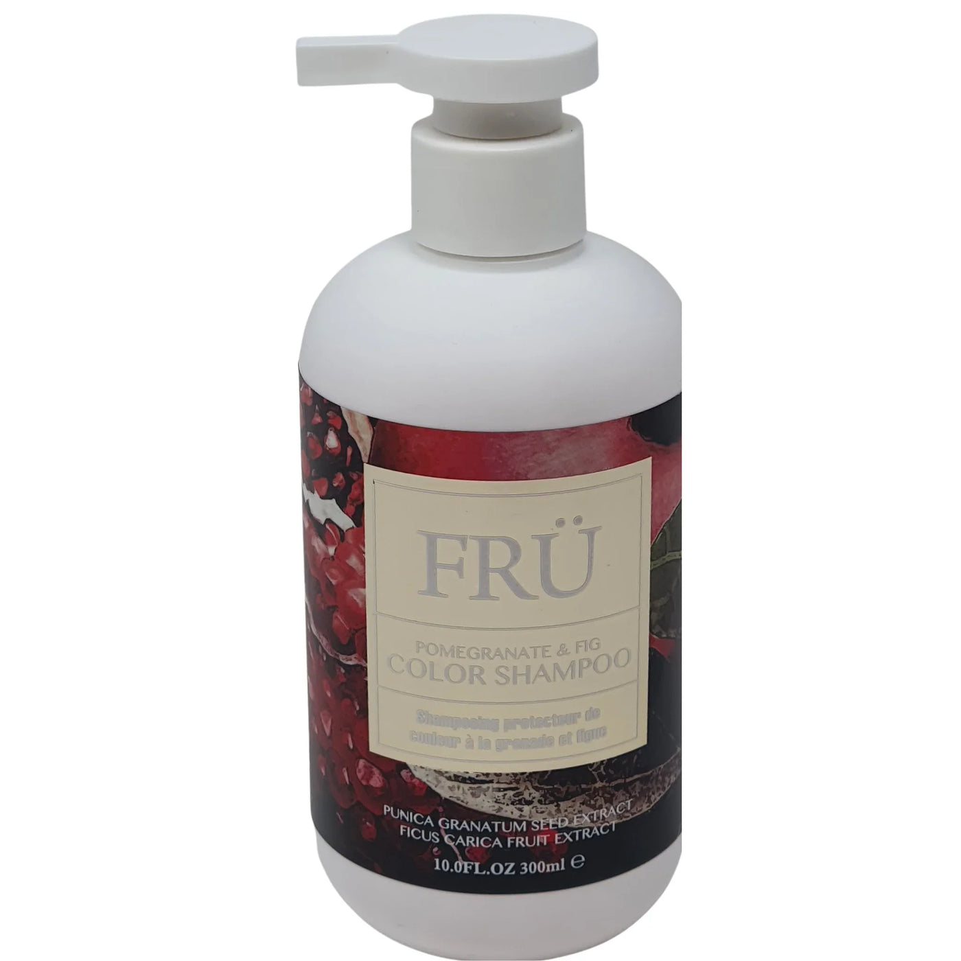 FRU Pomegranate & Fig Color Shampoo: Vibrant Colour Protection for Colour-Treated Hair 300ml/10.14 oz