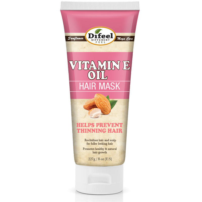 Difeel Vitamin E Oil Hair Mask: Deep Conditioning & Revitalising Treatment for Healthy Hair