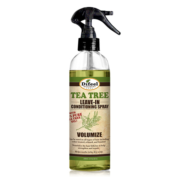Difeel Tea Tree Leave In Conditioning Spray Scalp Soothing & Detangling for All Hair Types 250ml