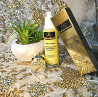 Golden Queen Brightening Hair Serum for Luminous Shine & Frizz Control for All Hair Types 120 ml/4.06 oz