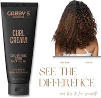 Gabby's Signature Curl Defining Cream Hydration & Definition for Curly & Frizzy Hair 250 ml/8.5 oz