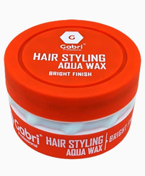 Gabri Proffesional Hair Styling Aqua Wax for Strong Hold & Bright Finish for Men & Women 150ml/5.07 oz