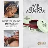 Gabri Professional Hair Styling Aqua Wax Rosemary Mint Flexible Hold & Natural Finish 150 ml/5.1 oz