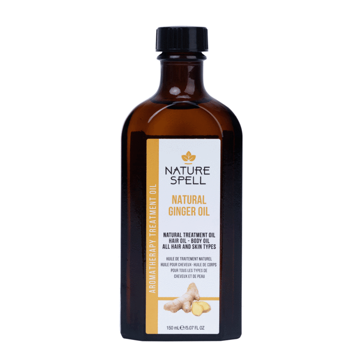 Nature Spell Ginger Oil Stimulating Hair Growth & Enhancing Skin Radiance 150ml/5.07 oz
