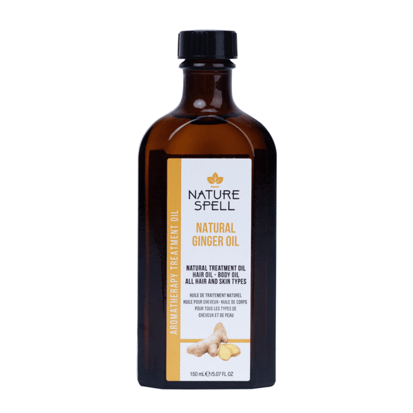Nature Spell Ginger Oil Stimulating Hair Growth & Enhancing Skin Radiance 150ml/5.07 oz