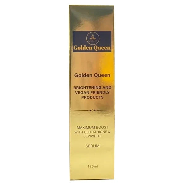 Golden Queen Brightening Hair Serum for Luminous Shine & Frizz Control for All Hair Types 120 ml/4.06 oz