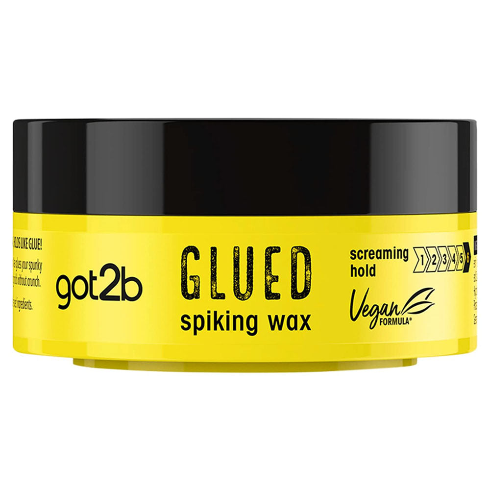Got2b Glued Spiking Hair Wax: Ultra-Strong Hold & Definition for Edgy Styles 2 oz