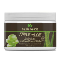 Taliah Waajid Green Apple & Aloe Nutrition Hold Me Down Gelle Strong Hold & Nourishment for All Hair Types 12 oz