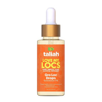 Taliah Waajid Love My Locs Gro Loc Drops Enrichment Oil Stimulates Growth & Strengthens Locs for Healthy, Vibrant Locs 2 oz
