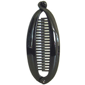 Eldos Banana Clip Black: Secure Hold & Gentle Styling for All Hair Types