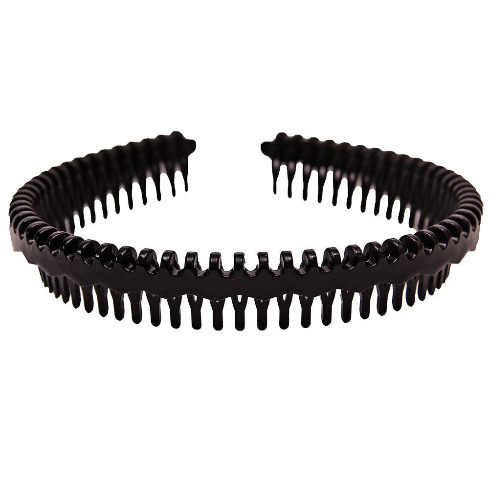 Eldos Alice Band Black (HDR505) - Secure & Stylish Hair Control for All Hair Types