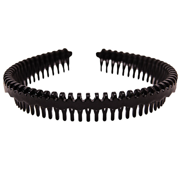 Eldos Alice Band Black (HDR505) - Secure & Stylish Hair Control for All Hair Types