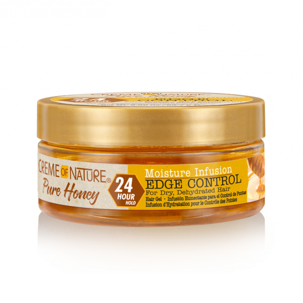 Creme of Nature Pure Honey Edge Control 2 oz / 67 ml - For Sleek Styles & Natural Curls