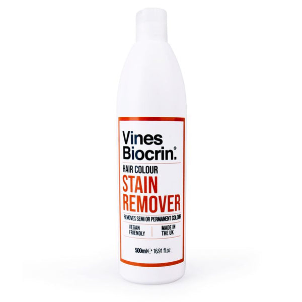Vines Biocrin Hair Colour Stain Remover: Effective Professional Dye Removal for Hairdressers & Home Users 500ml/16.91 oz