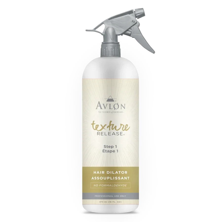 Avlon Texture Release Hair Dilator: Temporary Hair Smoothing & Manageability for Natural & Textured Hair 473 ml/15.99 oz