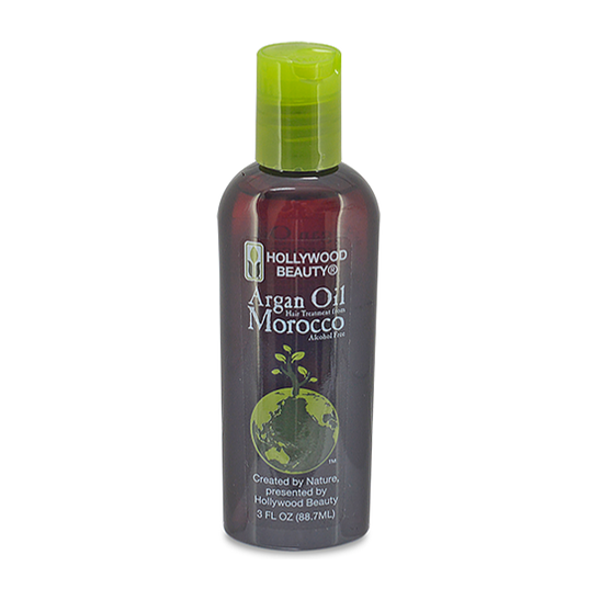 Hollywood Beauty Moroccan Argan Oil Hair Treatment Deep Hydration & Shine for Dry, Damaged Hair 88.7ml/3 oz