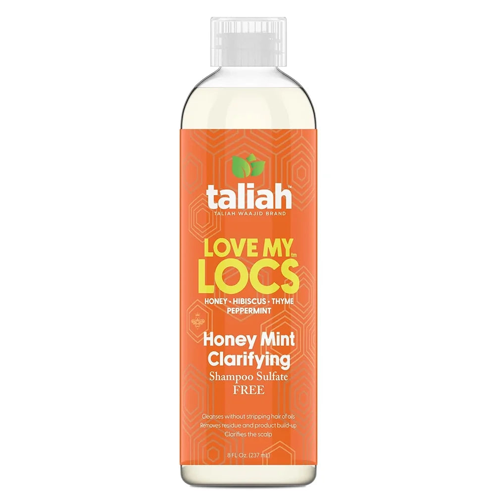 Taliah Waajid Love My Locs Honey Mint Clarifying Shampoo for Healthy, Refreshed Locs & Scalp 8 oz