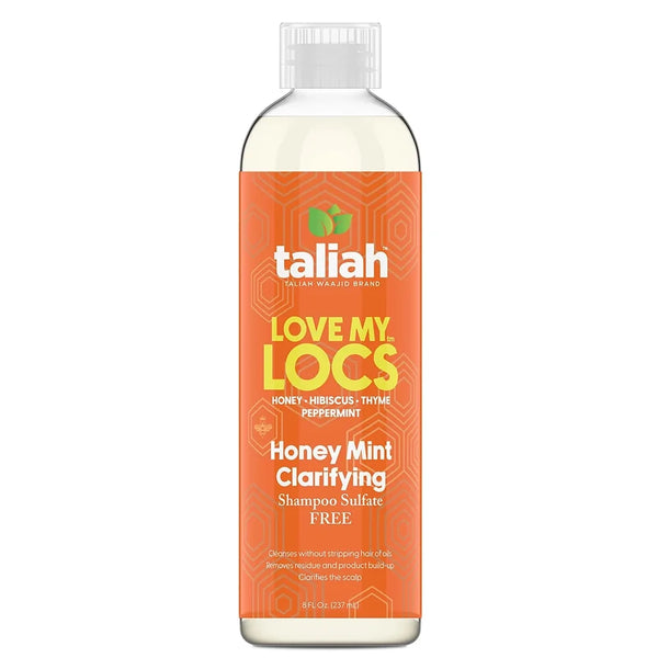 Taliah Waajid Love My Locs Honey Mint Clarifying Shampoo for Healthy, Refreshed Locs & Scalp 8 oz