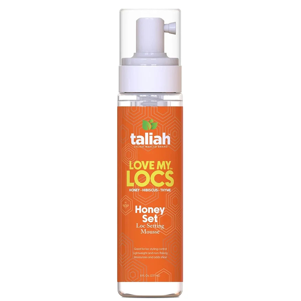 Taliah Waajid Love My Locs Honey Set Loc Setting Mousse Defines & Hydrates Locs 8 oz