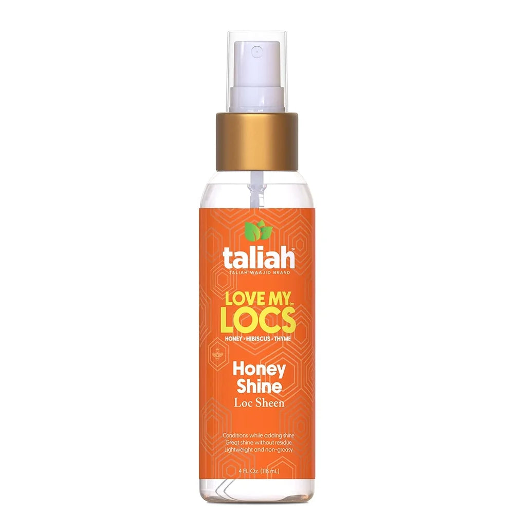 Taliah Waajid Love My Locs Honey Shine Loc Sheen Enhances Shine & Moisture for Locs & Natural Hair 4 oz