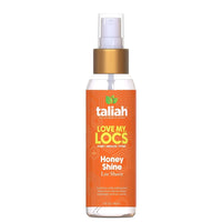 Taliah Waajid Love My Locs Honey Shine Loc Sheen Enhances Shine & Moisture for Locs & Natural Hair 4 oz
